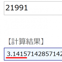 円周率の近似値の計算