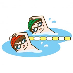 水泳の100m自由形は時速何km？